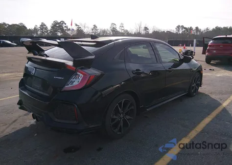 2017 Honda Civic Sport from USA, damaged, VIN SHHFK7H40HU227723